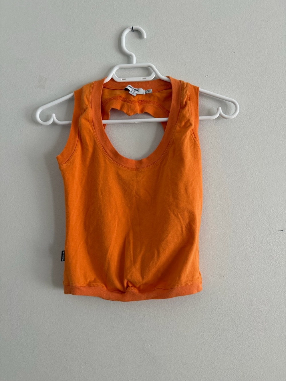 Vintage Moschino Heart Cutout Tank - Picture 2 of 5